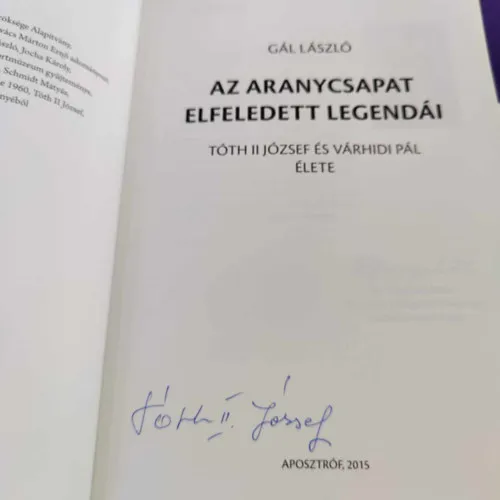 Biztonságos vásárlás Az Aranycsapat elfeledett legendái
