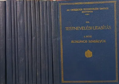 XXI. Testnevelési utasítás I-II. - (13 füzetben) Gyors kiszállítás