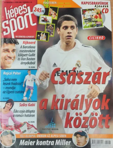 Csak ma Képes Sport IV. évfolyam 6. szám (2006. február 8-14.)