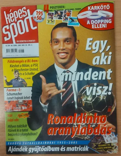 Képes Sport III. évfolyam 48. szám 2005. nov. 30. - dec. 6. Szuper ajánlat