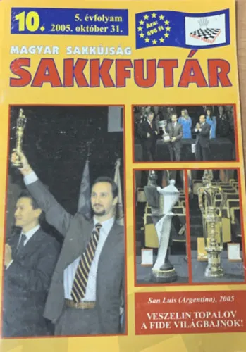 Ajánlat Sakkfutár 5. évfolyam 10. szám