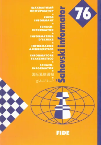 Utolsó esély Sahovski informator 76 (VI - IX 1999)