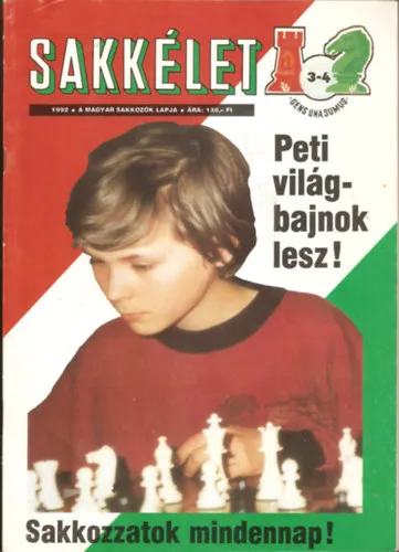 Különleges ajánlat Sakkélet 1992. évfolyam 3-9. számok