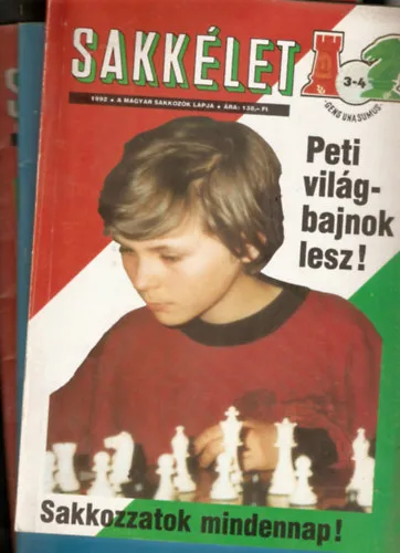 Sakkélet 1992/3-4, 6-9. számok Biztonságos fizetés