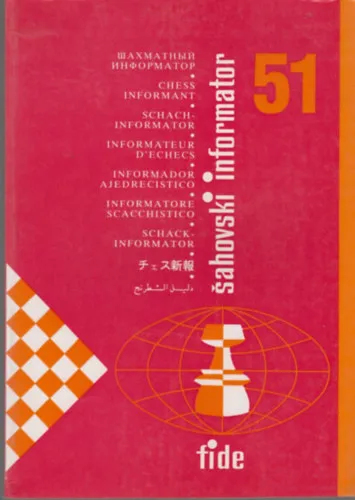 Szuper akció Sakk informátor 1991 / 51
