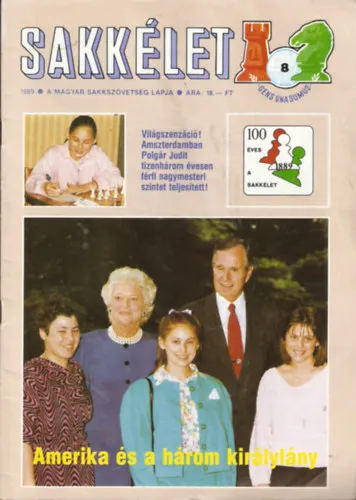 Sakkélet 1989. 8. 10-12. lapszámok Csak ma
