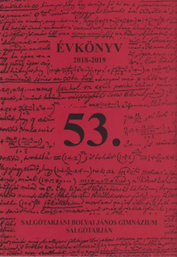 Évkönyv 2018-2019 53.(Salgótarjáni Bolyai János Gimnázium Salgótarán) Árengedmény