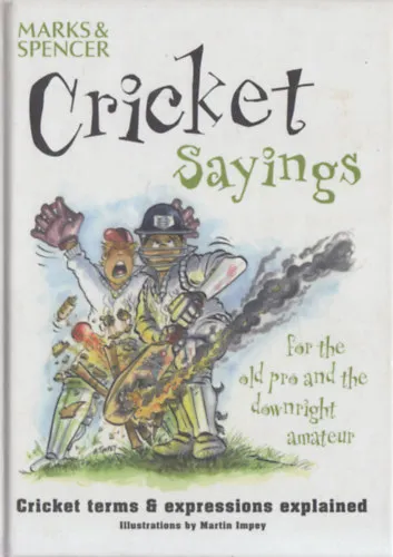 Újdonság Cricket Sayings - Cricket Terms & Expressions Explained