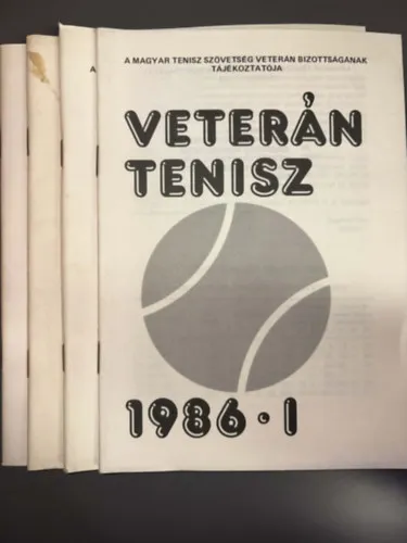 Vedd meg online Veterán tenisz 1986 I-IV.