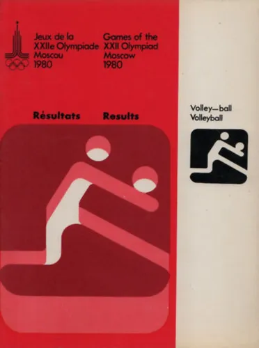 Volley-ball/Volleyball(Résultats-Results:Jeux de la XXIIe Olympiade Moscou 1980 - Games of the XXII Olympiad Moscow 1980) Legjobb ár