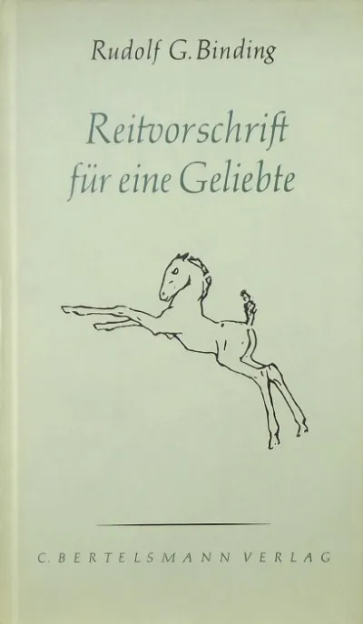 Reitvorschrift für eine Geliebte Csak ma