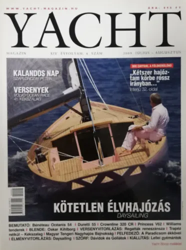 Yacht magazin 2009. Július-Augusztus XIV. évf., 4. szám Újdonság
