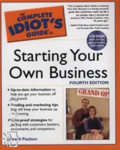 Starting Your Own Business (The Complete Idiot's Guide)- CD melléklettel Árengedmény