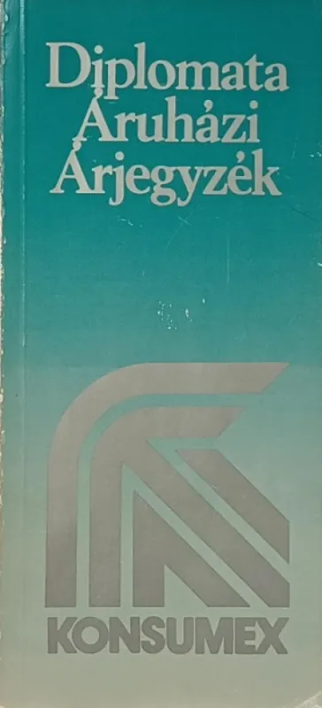 Expressz kézbesítés Diplomata Áruházi Árjegyzék 1988/89.