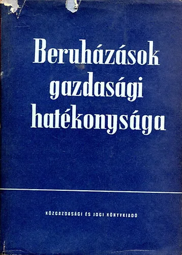 Beruházások gazdasági hatékonysága Biztonságos fizetés