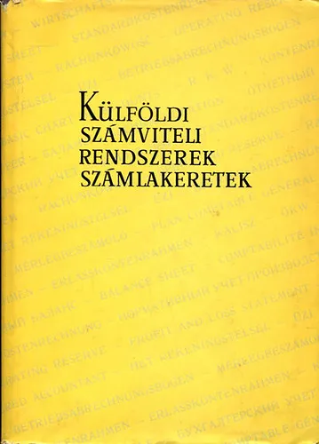 Akció Külföldi számviteli rendszerek, számlakeretek