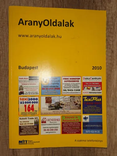 Prémium AranyOldalak 2010