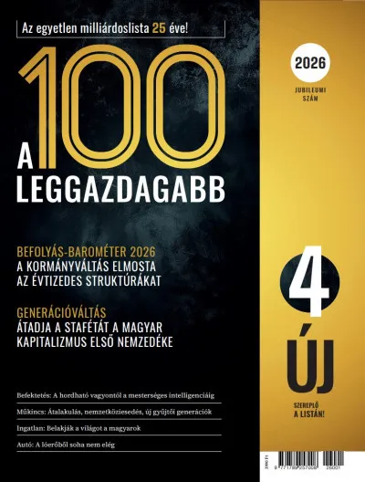 A 100 Leggazdagabb 2026 - Jubileumi szám Bestseller