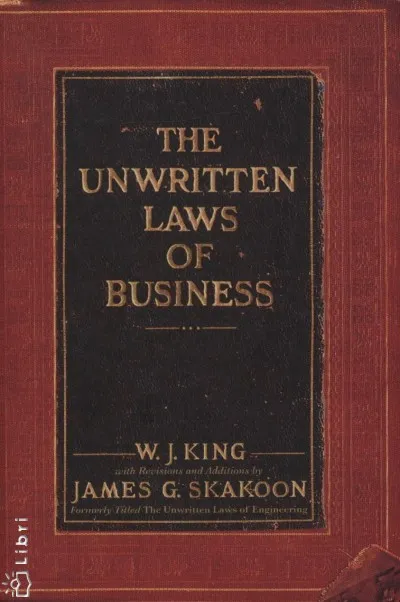 Akció The Unwritten Laws of Business