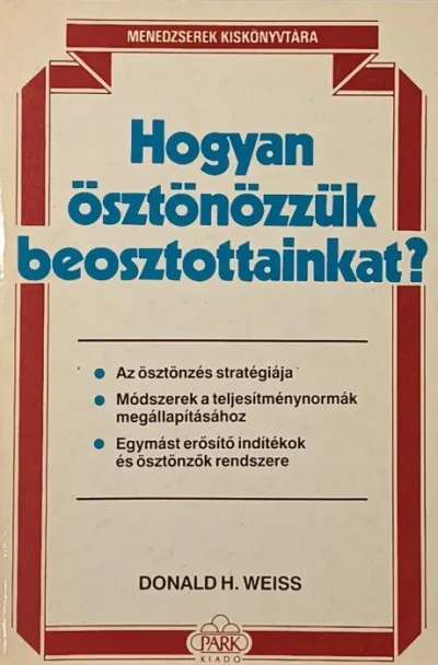 Azonnali szállítás Hogyan ösztönözzük beosztottainkat?