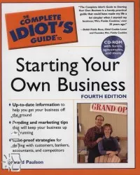 Vedd meg most Starting Your Own Business - The Complete Idiot's Guide to