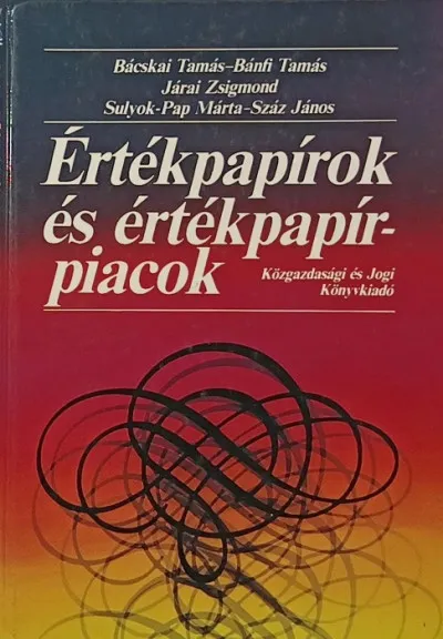 Ajánlat Értékpapírok és értékpapírpiacok