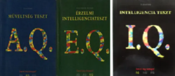 A.Q. Műveltségi teszt + I.Q. Intelligencia teszt + E.Q. Érzelmi intelligeciateszt Expressz szállítás