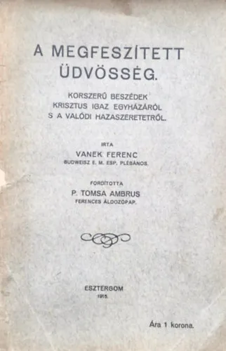 Kedvezmény A megfeszített üdvösség