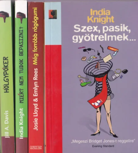 Kedvezmény Erotikus könyvcsomag 4 db