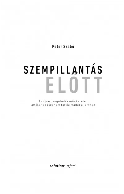 Nézd meg most Szempillantás előtt - Az újra-hangolódás művészete... amikor az élet nem tartja magát a tervhez
