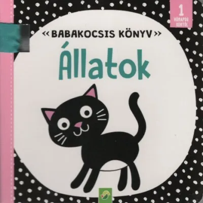 Állatok - Babakocsis könyv - 1 hónapos kortól Kiárusítás