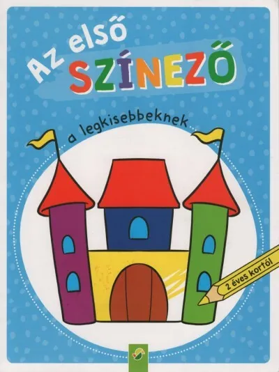 Ajánlat Az első színező a legkisebbeknek - 2 éves kortól (kék)