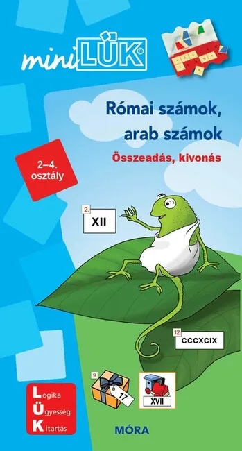 Római számok, arab számok - Összeadás, kivonás 2-4. osztály - miniLÜK Legnépszerűbb