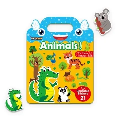 Különleges ajánlat Rugalmas matricák - Ismerkedem az állatokkal