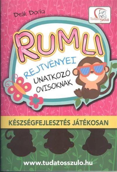 Rumli rejtvényei unatkozó ovisoknak /Készségfejlesztés játékosan Csak ma