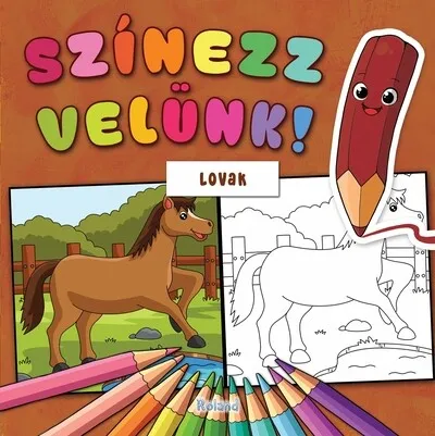 Színezz velünk! - Lovak Exkluzív ajánlat