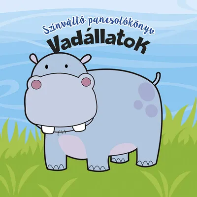 Újdonság Színváltó pancsolókönyv - Vadállatok