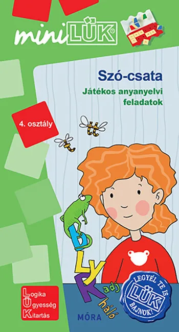 Szó-csata - Játékos anyanyelvi feladatok 4. osztály - miniLÜK Szuper akció