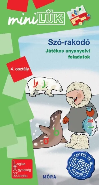 Árcsökkenés Szó-rakodó - játékos anyanyelvi feladatok - Legyél te is LÜK bajnok 4. osztály - MiniLÜK