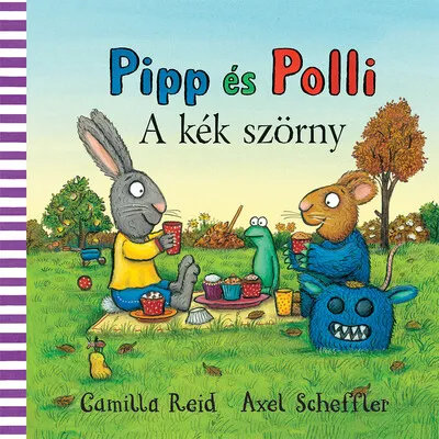 Pipp és Polli - A kék szörny (lapozó)(új kiadás, nagyobb méret) Csak ma
