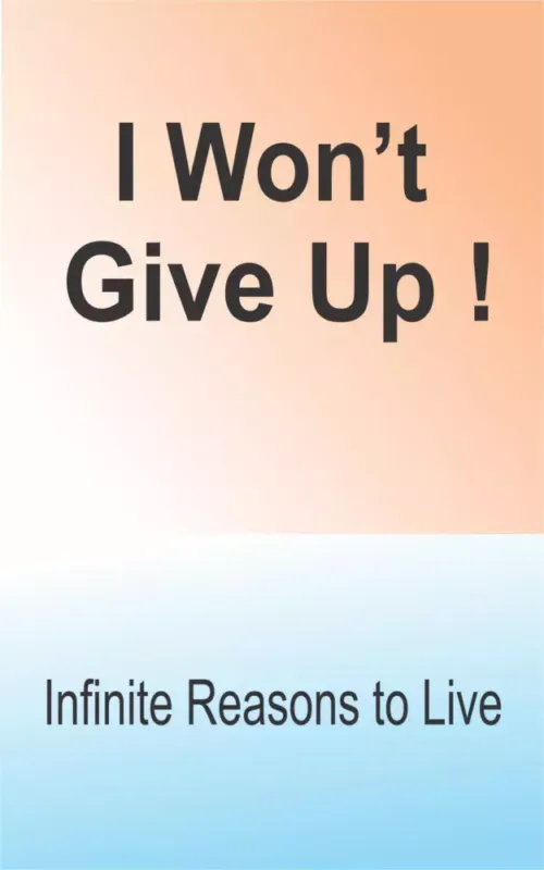 I Wont Give Up! - E-könyv Utolsó esély