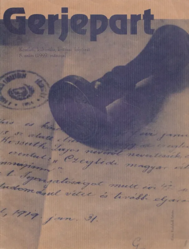Biztonságos fizetés Gerjepart 1999. március - 8. szám