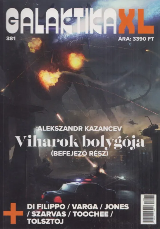 Galaktika XL 381. 2021. december - Viharok bolygója (befejező rész) Azonnal elérhető