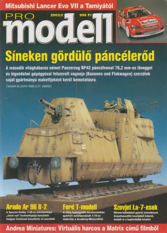 Pro Modell 2003/2 Expressz kézbesítés