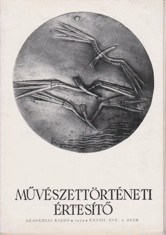 Kedvezmény Művészettörténeti értesítő XXVIII. évf. 2. szám