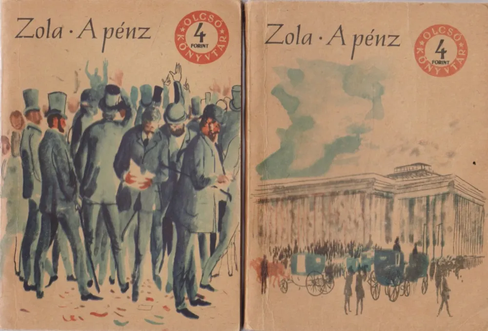 A pénz I-II. kötet Gyors szállítás