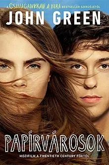 Papírvárosok (filmes borító) Újdonság